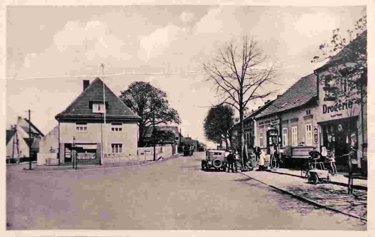 Am Mellensee. Sperenberg - Straßen, Drogerie, 1940