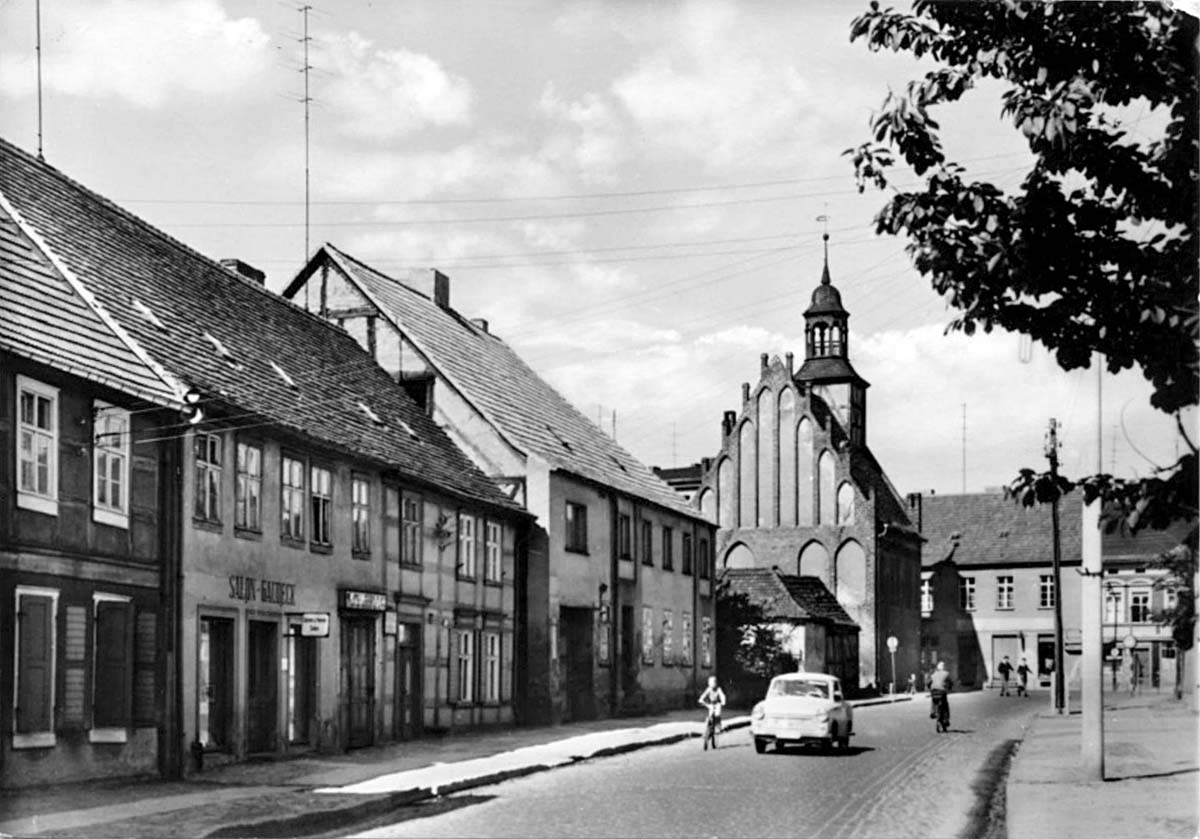 Angermünde. Straße der Freundschaft, 1969
