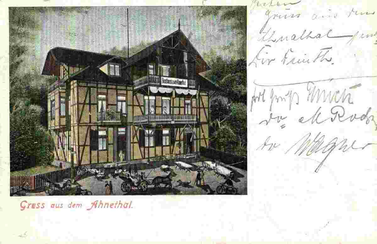Ahnatal. Gasthaus zum Ahnatal, 1903