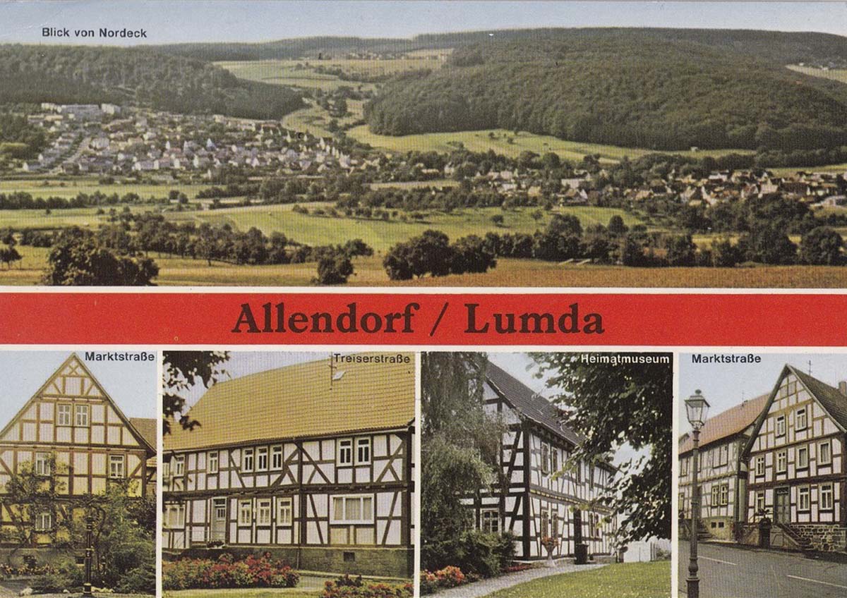 Allendorf (Lumda). Panorama der Stadt