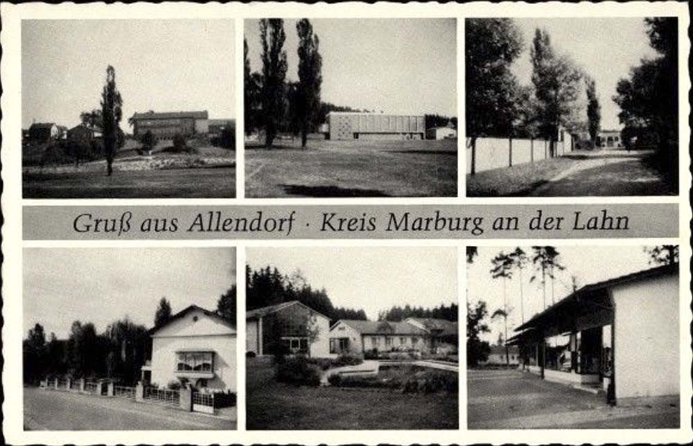 Allendorf (Lumda). Teilansichten, Gebäude