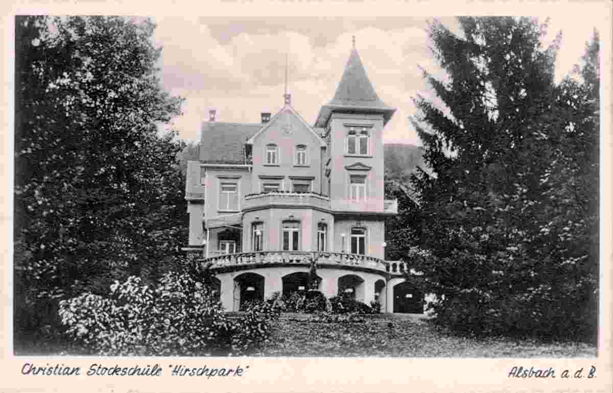 Alsbach-Hähnlein. Alsbach - Christian Stock Schule 'Hirschpark'