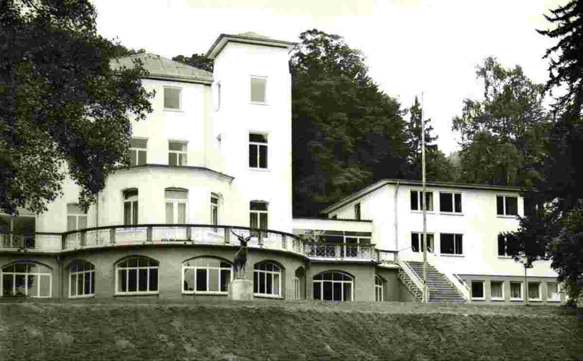 Alsbach-Hähnlein. Alsbach - Sanatorium 'Hirschpark', 1971