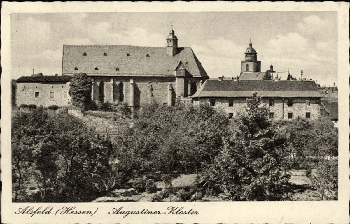Alsfeld. Augustiner-Kloster, um 1959