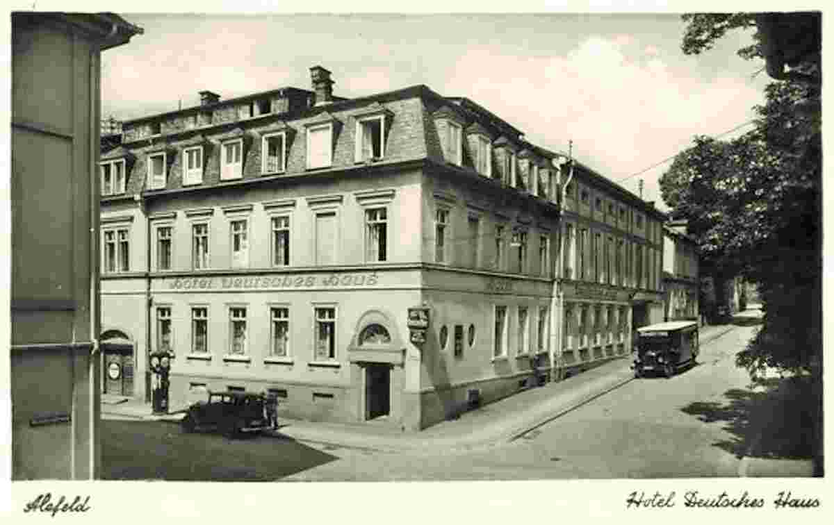 Alsfeld. Hotel 'Deutsches Haus'