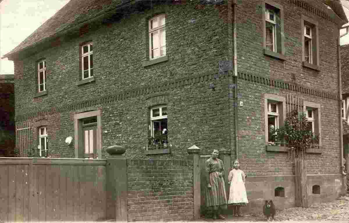Altenstadt (Hessen). Oberau - Einzel Haus, 1916
