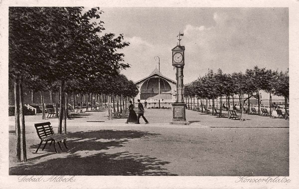 Ahlbeck (Heringsdorf). Konzertplatz, 1922