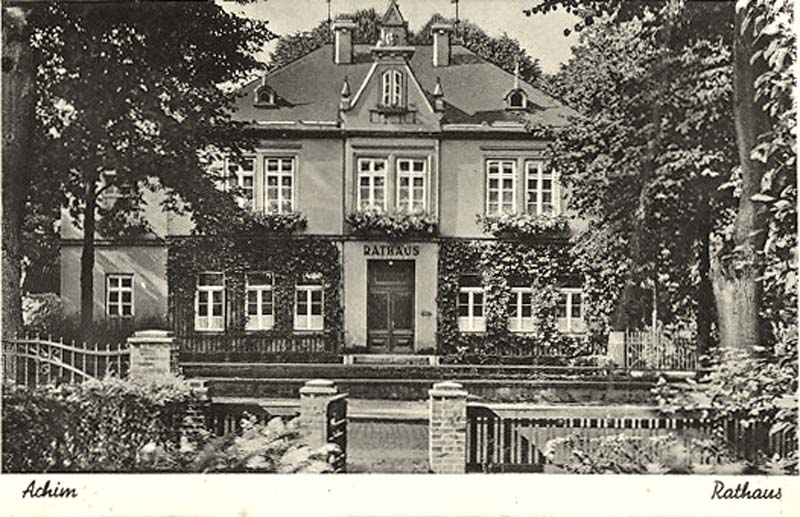 Achim (Verden). Rathaus, 1941