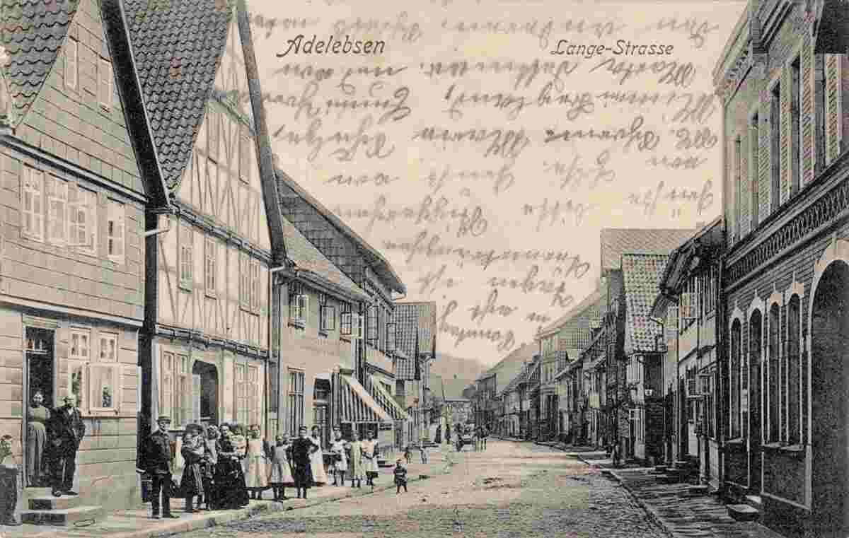 Adelebsen. Lange-Straße, 1919