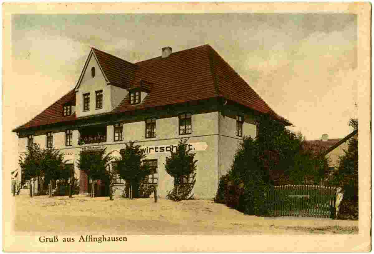 Affinghausen. Gaststätte Strahmann