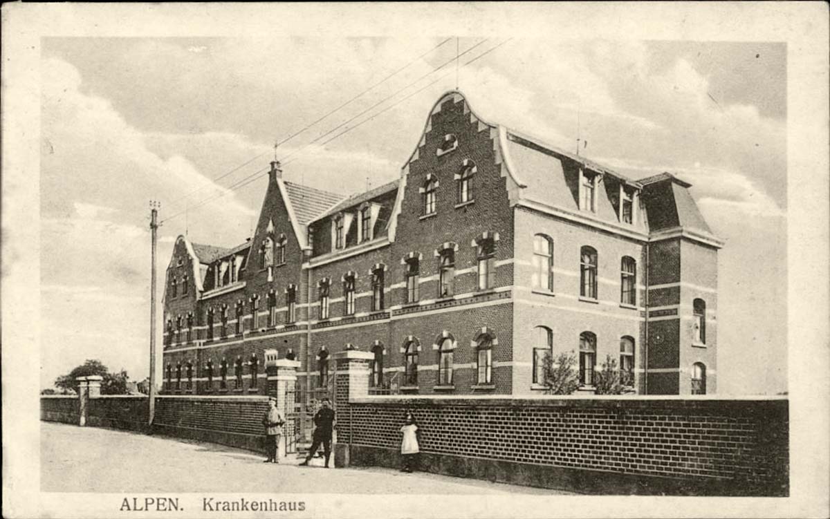 Alpen. Krankenhaus, 1918