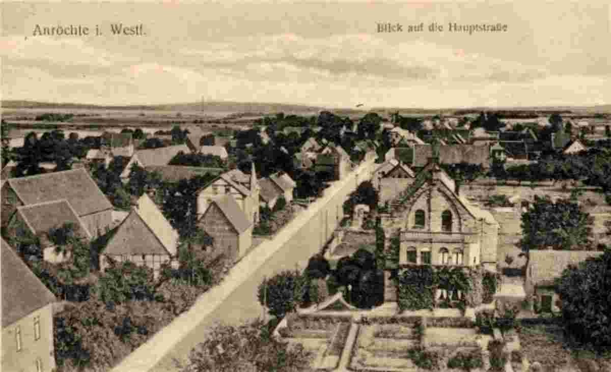 Anröchte. Hauptstraße, 1917
