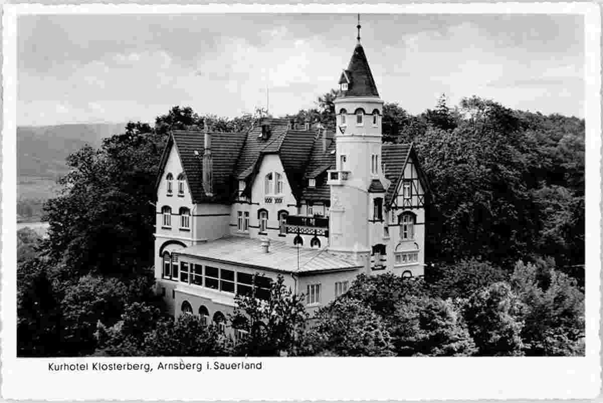 Arnsberg. Hotel 'Klosterberg', 1953