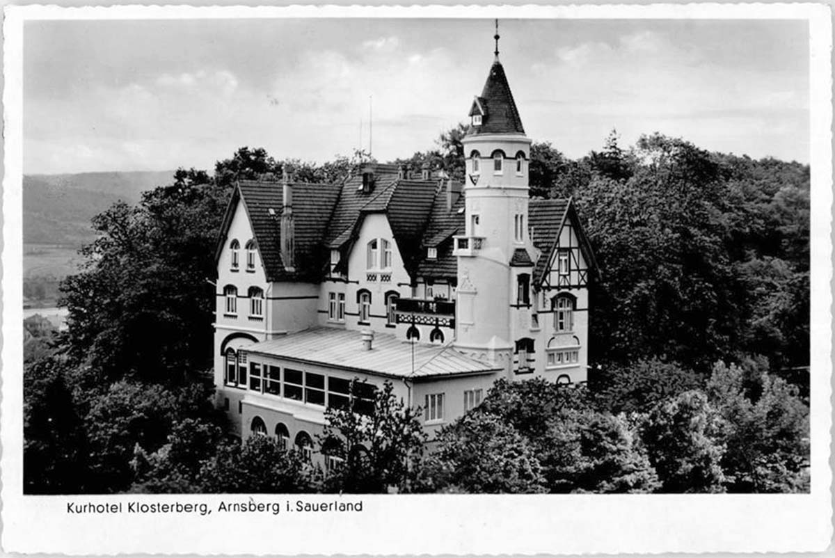 Arnsberg. Hotel 'Klosterberg', 1953