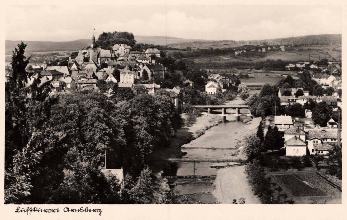 Arnsberg. Panorama von Stadt