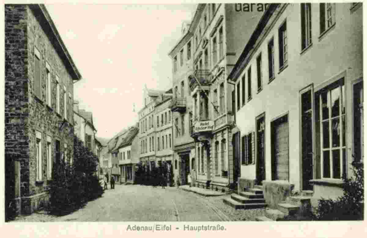 Adenau. Hauptstraße, Hotel 'Eifeler Hof'