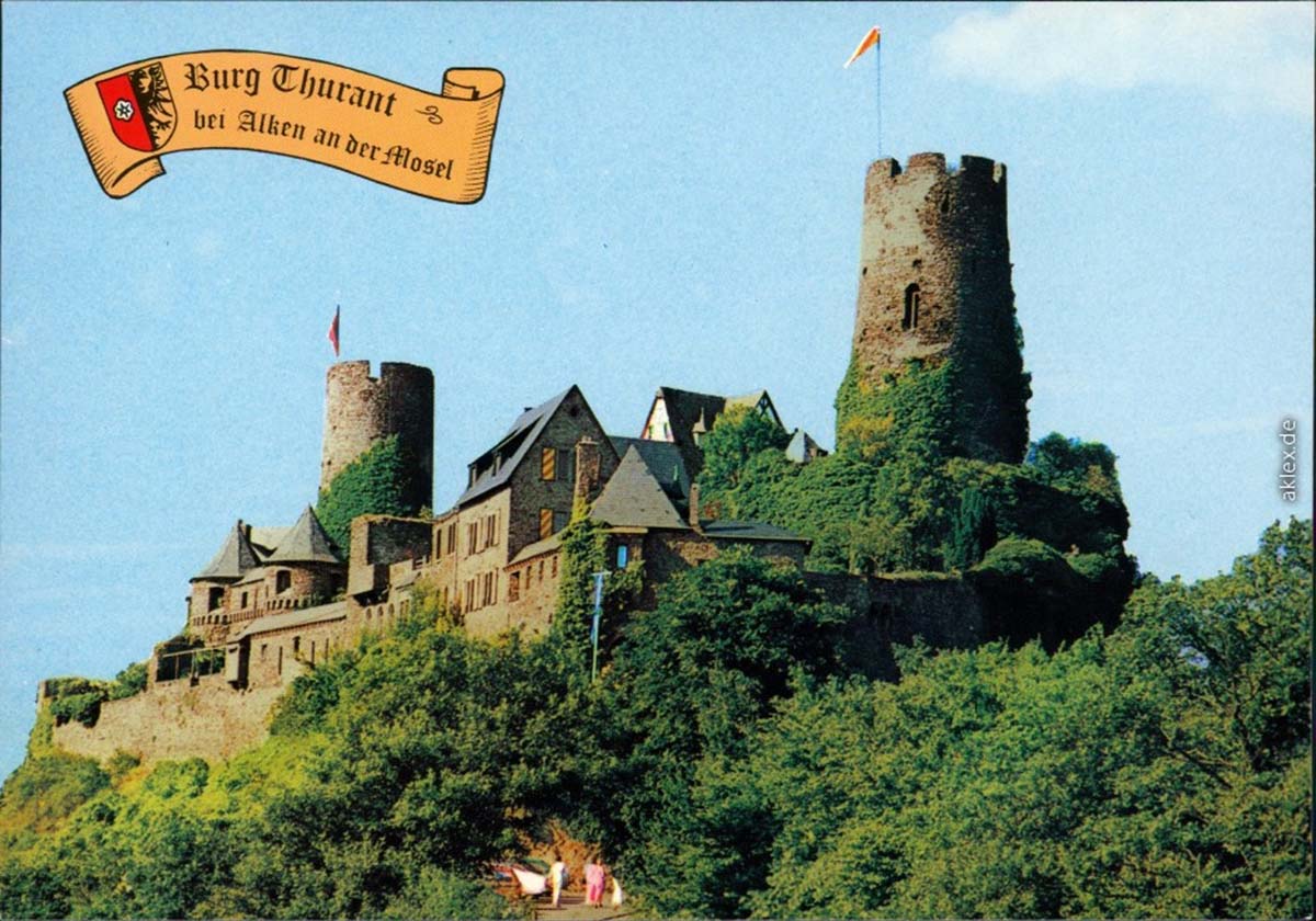 Alken (Untermosel). Burg Thurant bei Alken, 1999
