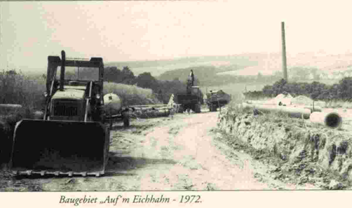 Almersbach. Baugebiet 'Auf'm Eichhahn', 1972