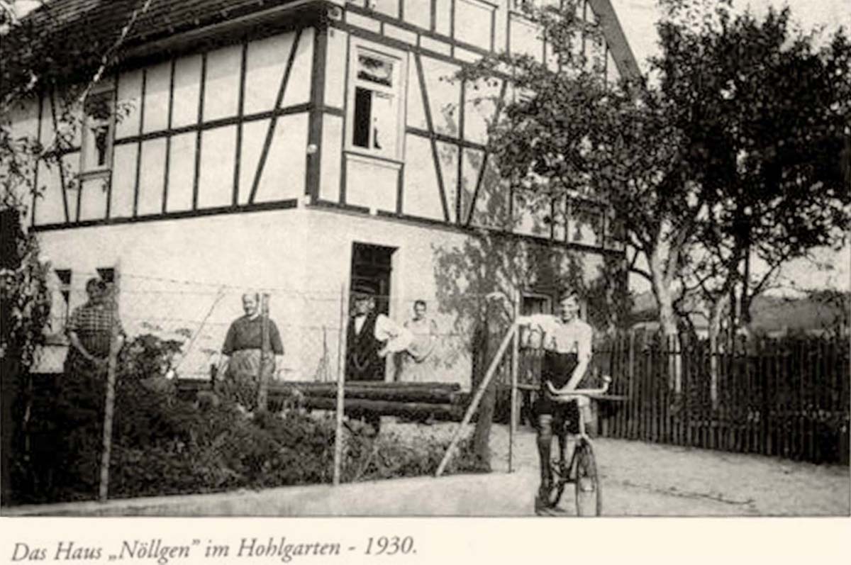 Almersbach. Das aus 'Nöllgen' im Hohlgarten, 1930