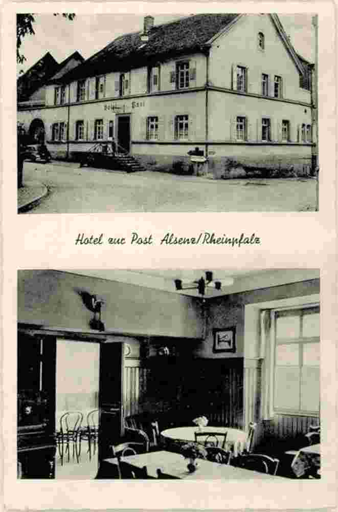 Alsenz. Hotel zur Post, 1944