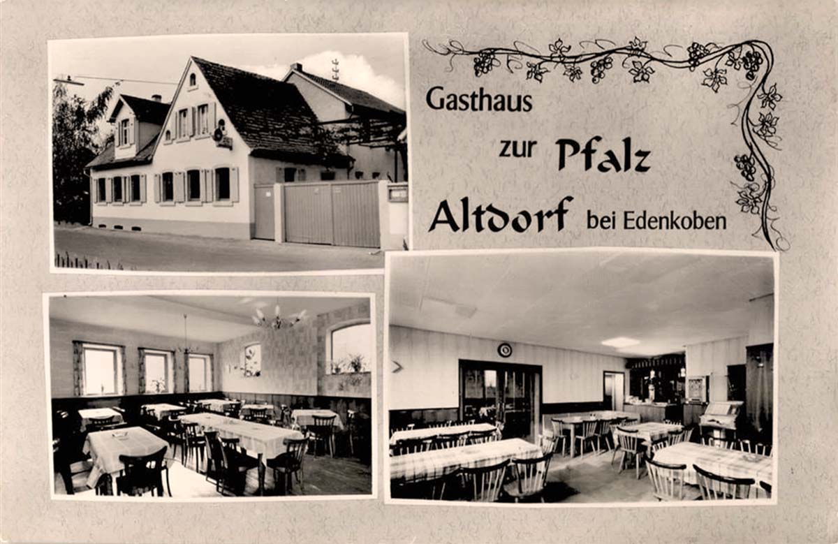 Altdorf. Gasthaus 'Zur Pfalz', Hauptstraße 5