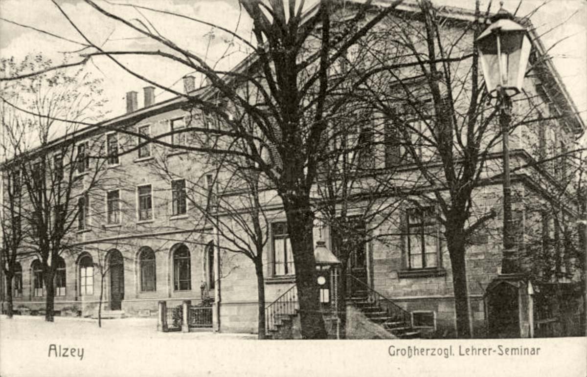 Alzey. Großherzogliches Lehrerseminar, 1917