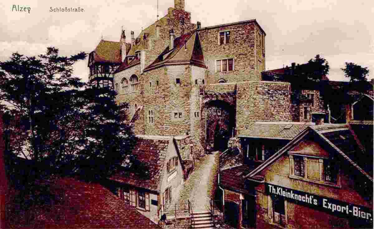Alzey. Schloß um 1910