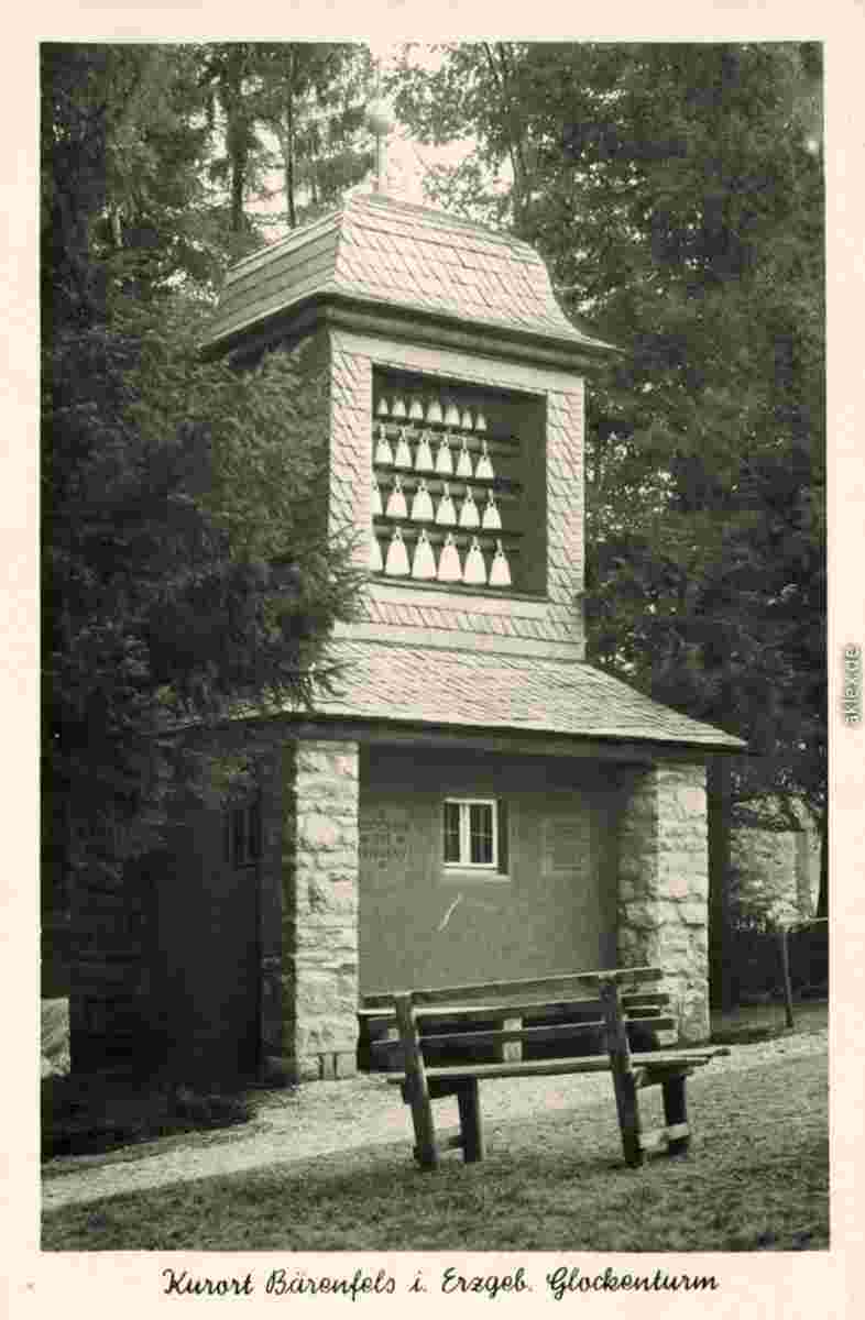 Altenberg. Bärenfels - Glockenturm, 1962