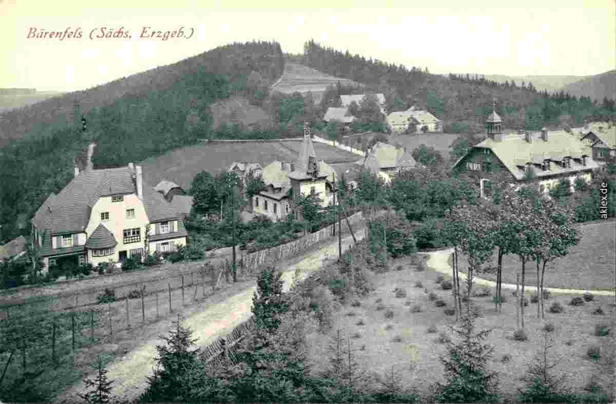 Altenberg. Bärenfels - Villen, 1913