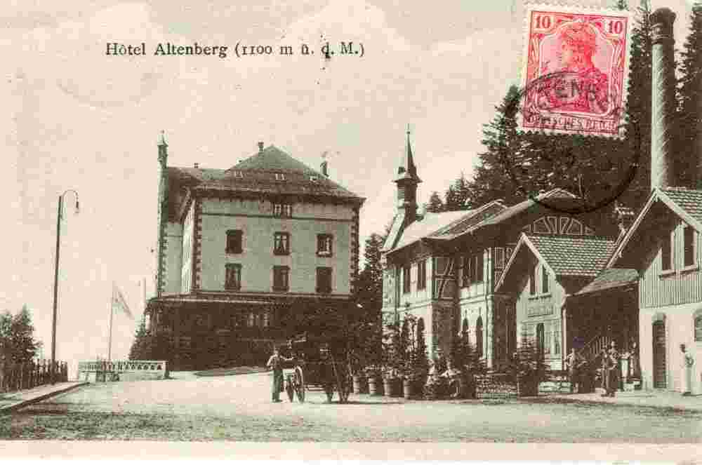 Altenberg. Hotel Altenberg, 1913