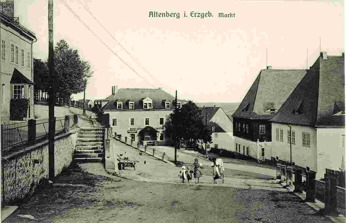 Altenberg. Marktplatz, 1926