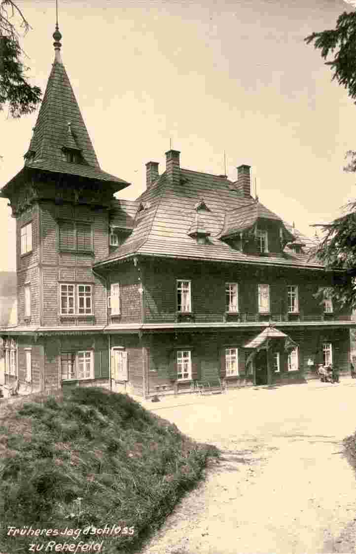 Altenberg. Rehefeld - Früheres Jagdschloß, circa 1915