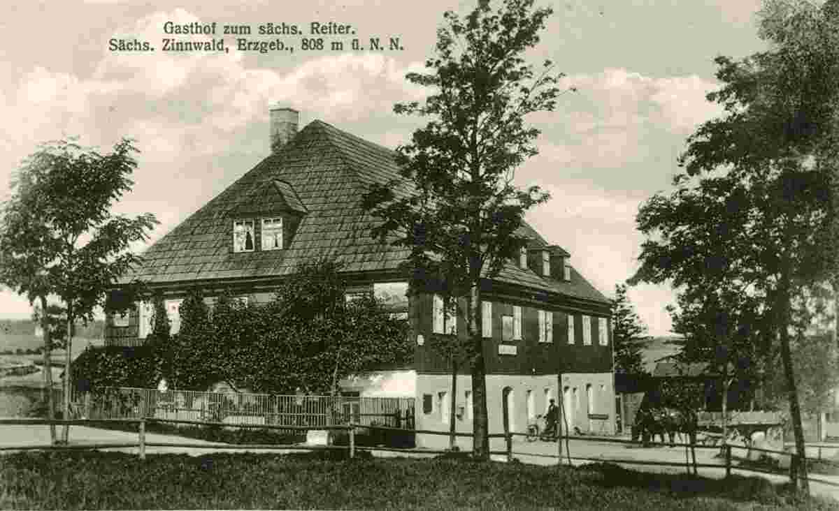 Altenberg. Zinnwald - Gasthof, 1914