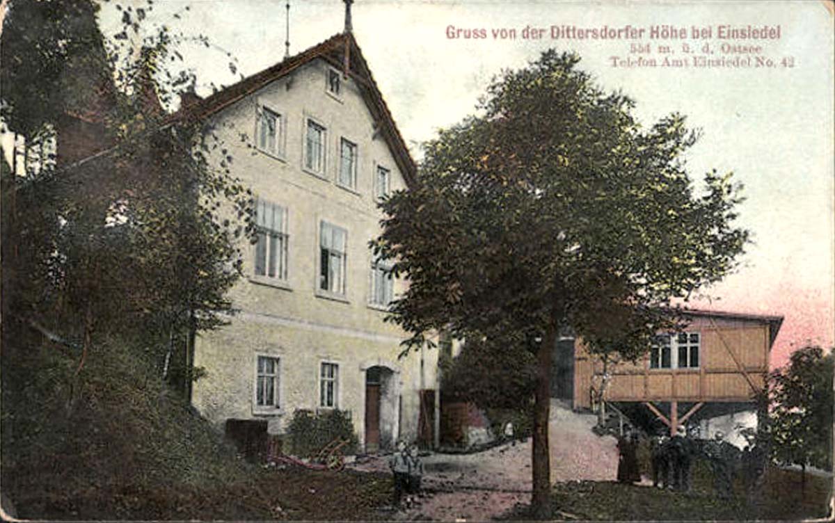 Amtsberg. Gasthaus 'Dittersdorfer Höhe'