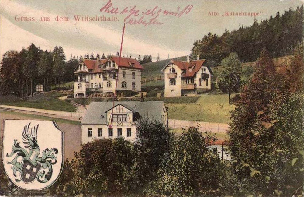 Amtsberg. Wilischthal - Alte 'Kuhschnappe', 1908