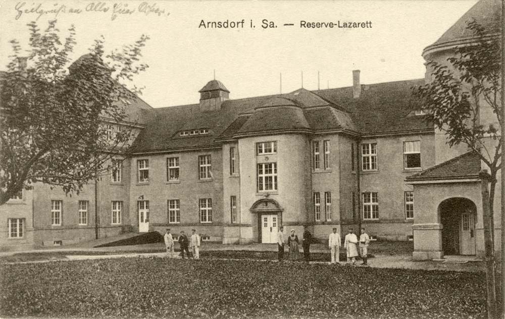 Arnsdorf. Reservelazarett, 1915