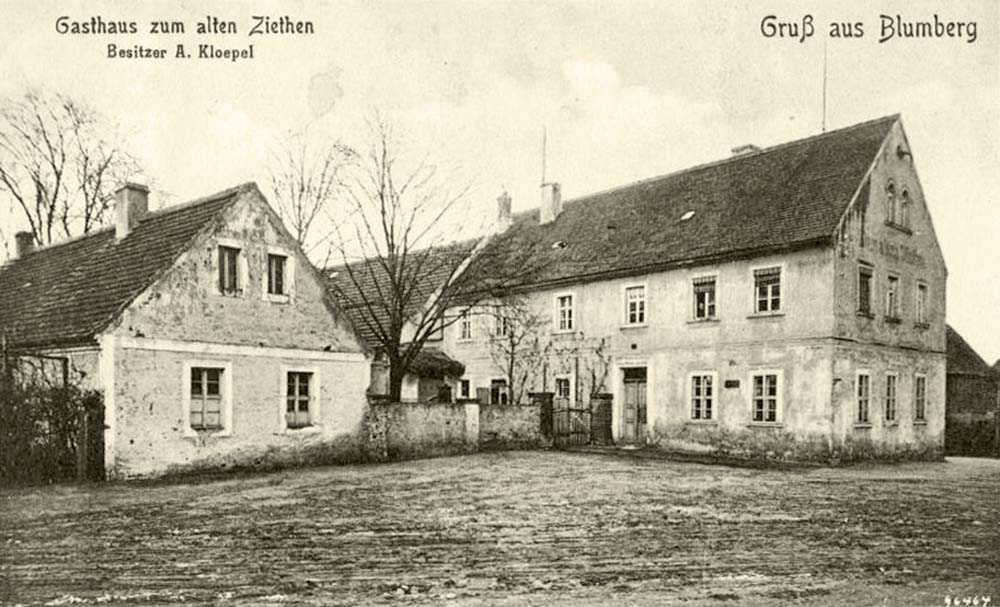 Arzberg. Blumberg - Gasthaus zum alten Zieten