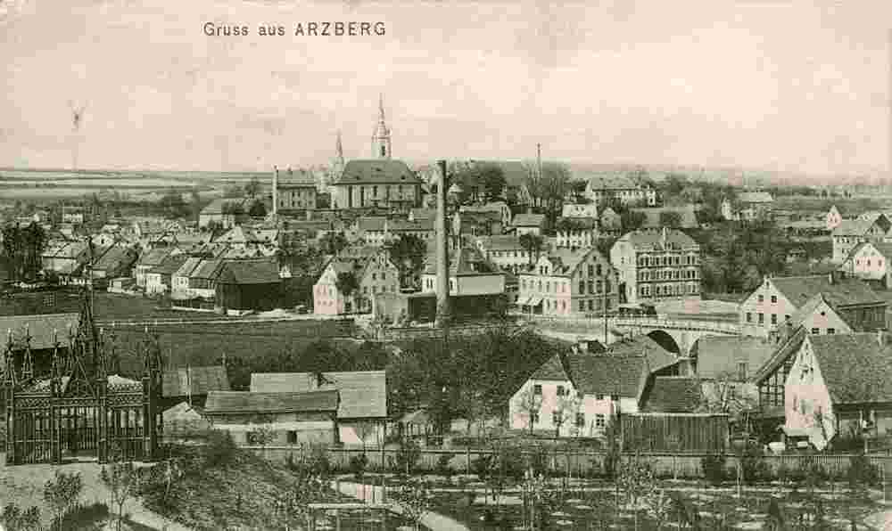 Arzberg. Panorama, 1924