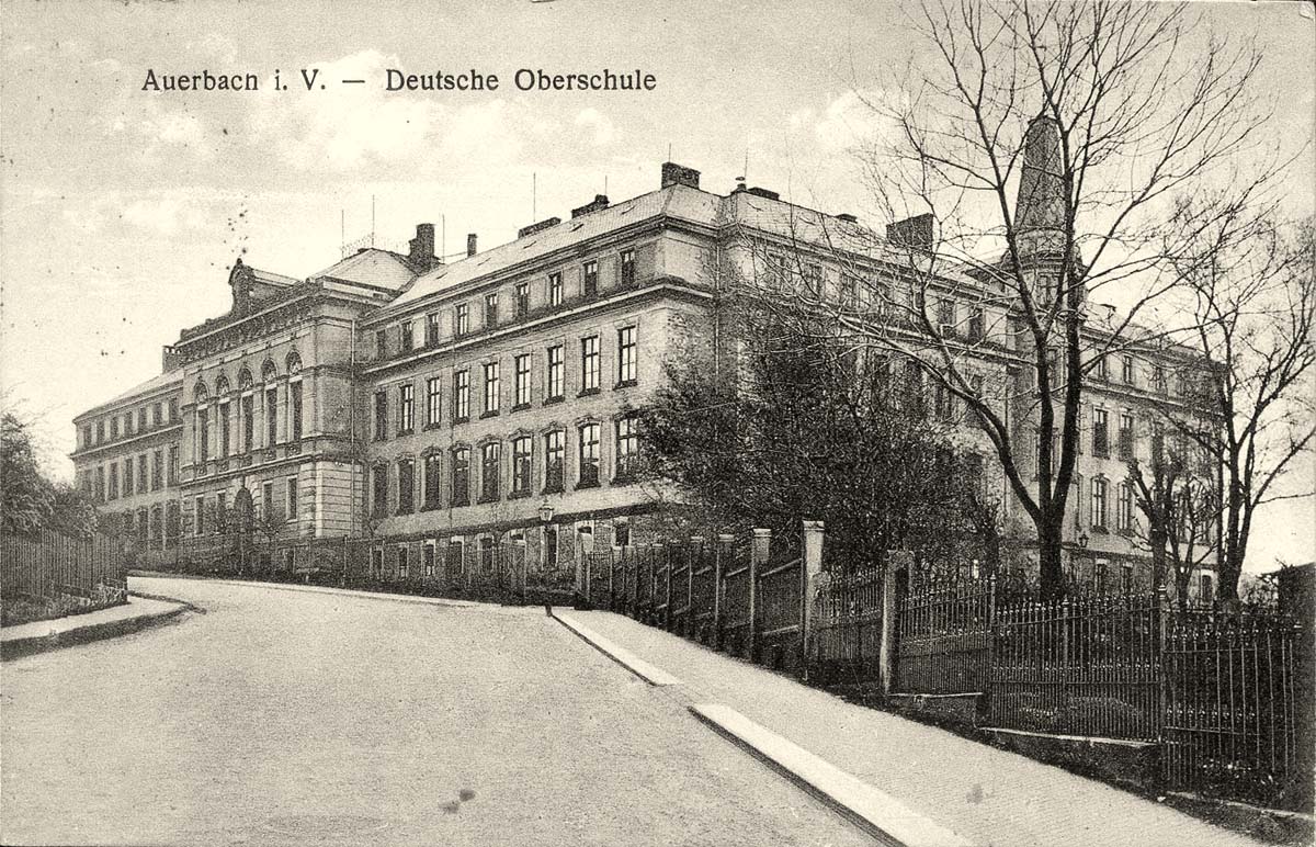 Auerbach (Vogtl). Oberschule, 1924
