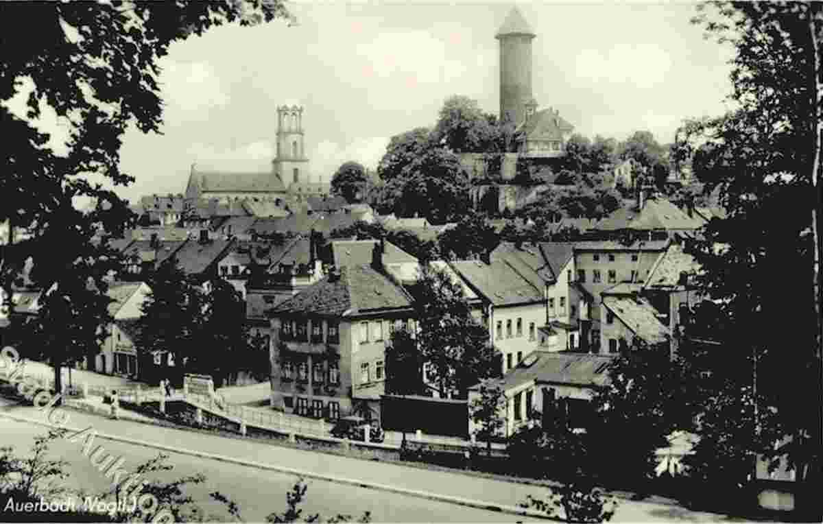 Auerbach. Panorama Schloßturm