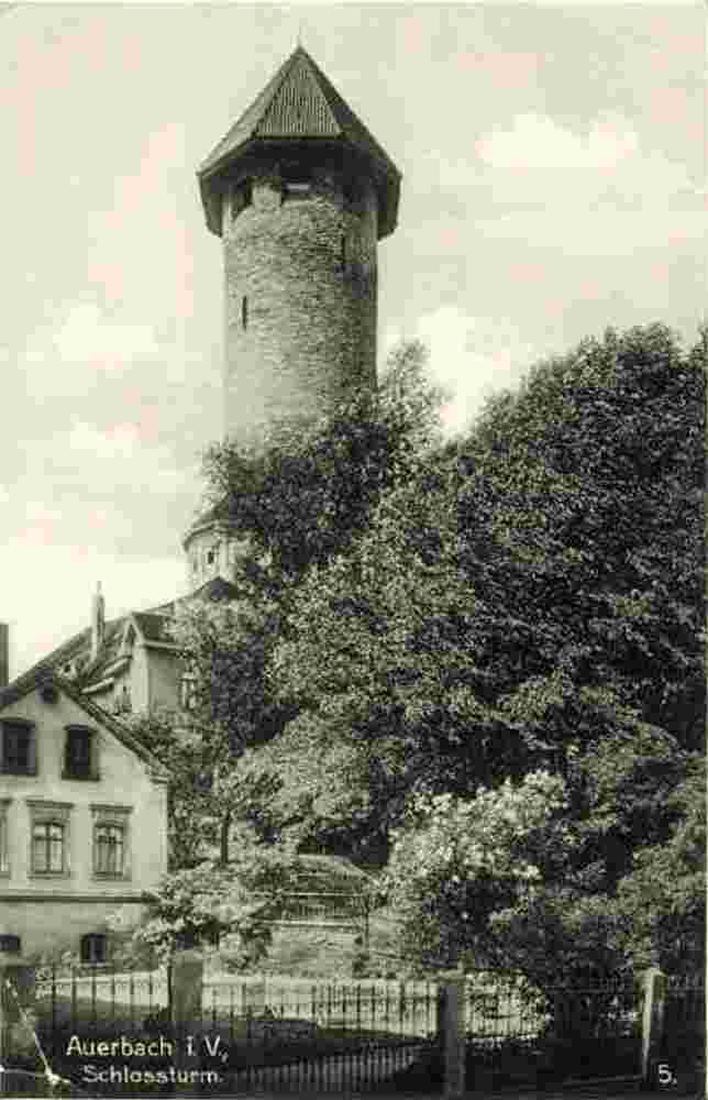 Auerbach. Schloßturm, 1920-1940s