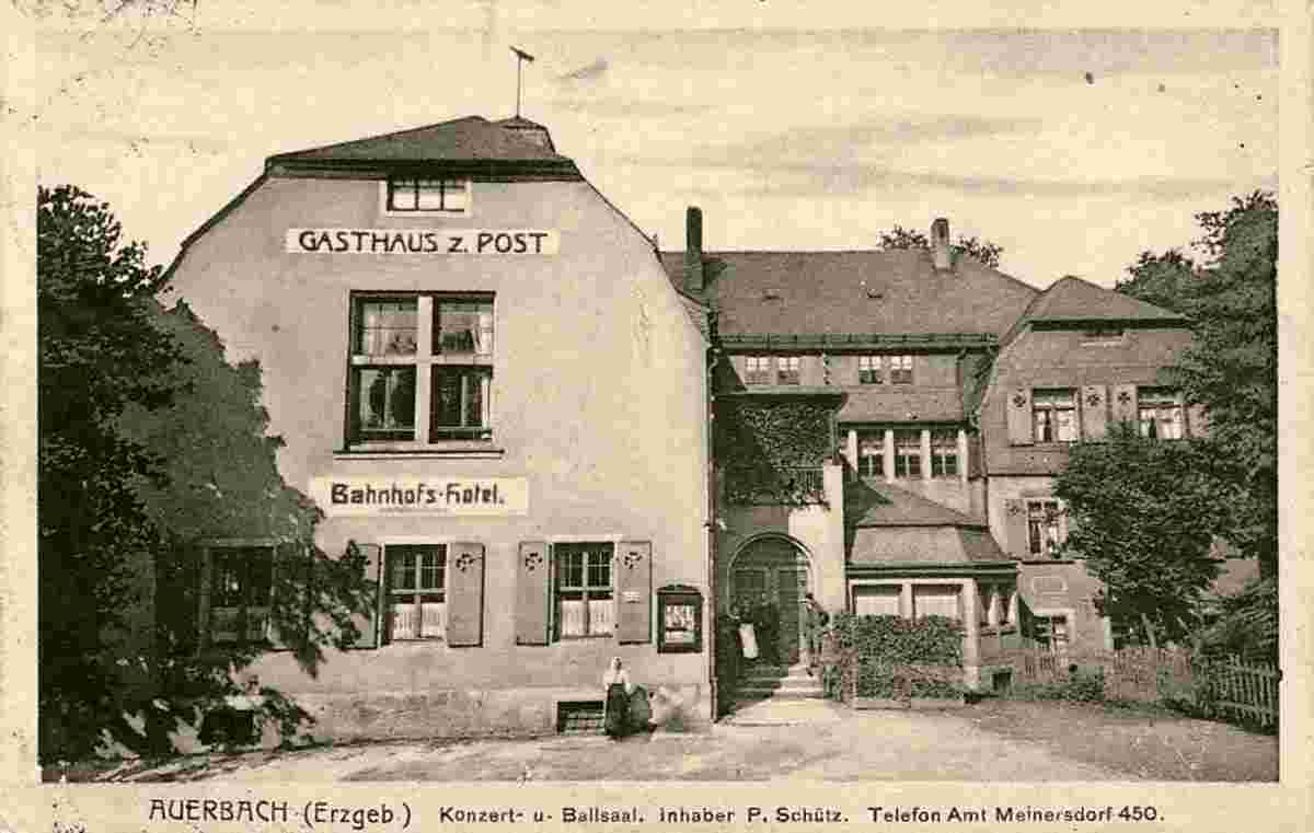 Auerbach. Gasthaus Post