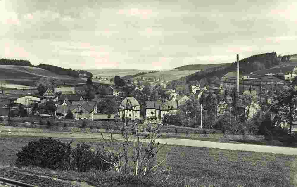 Auerbach. Unterer Ortsteil, 1957
