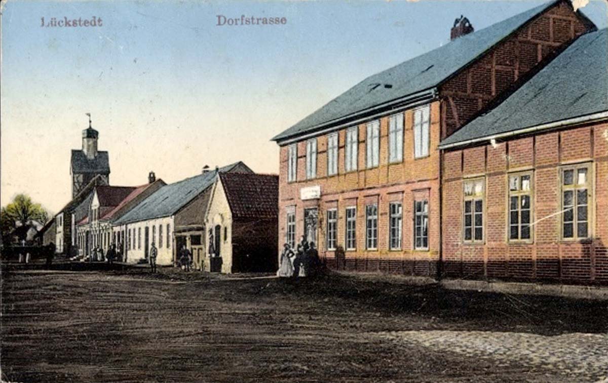 Altmärkische Höhe. Lückstedt - Dorfstraße, 1917