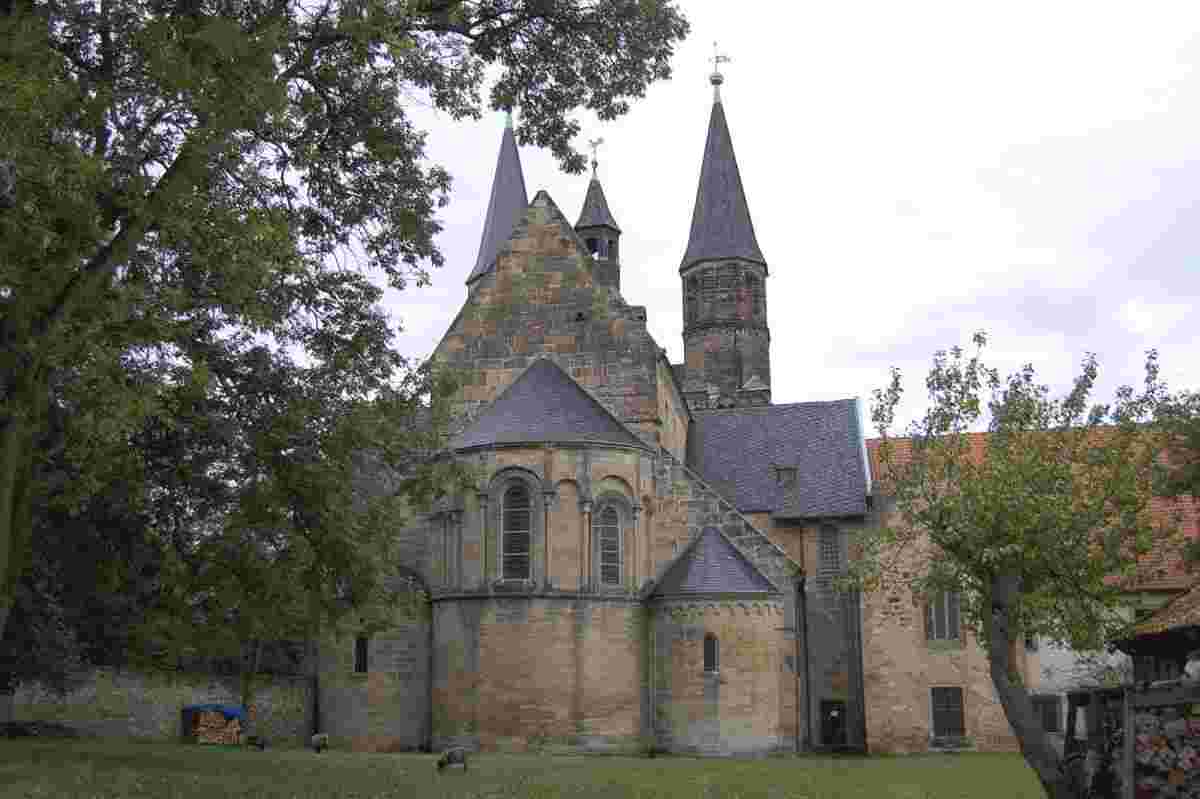 Am Großen Bruch. Hamersleben - Kirche