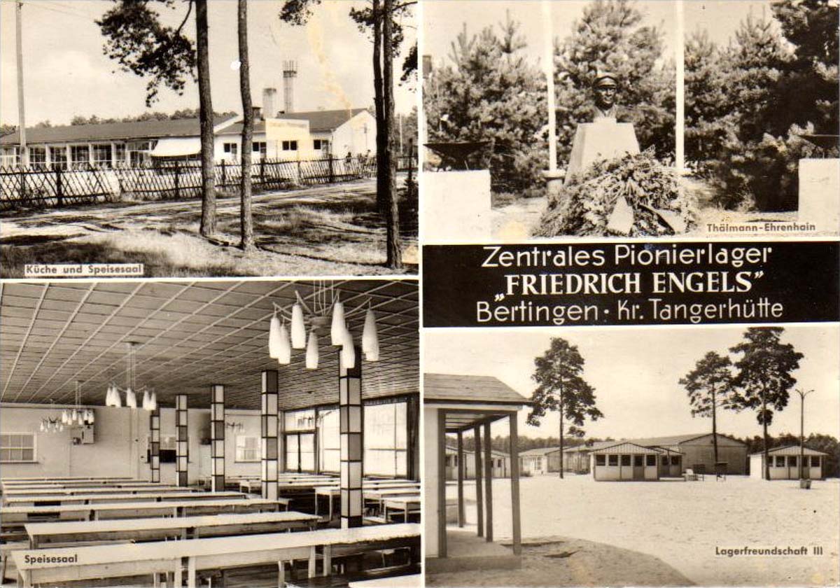 Angern. Bertingen - Zentrales Pionierlager 'Friedrich Engels', 1970s