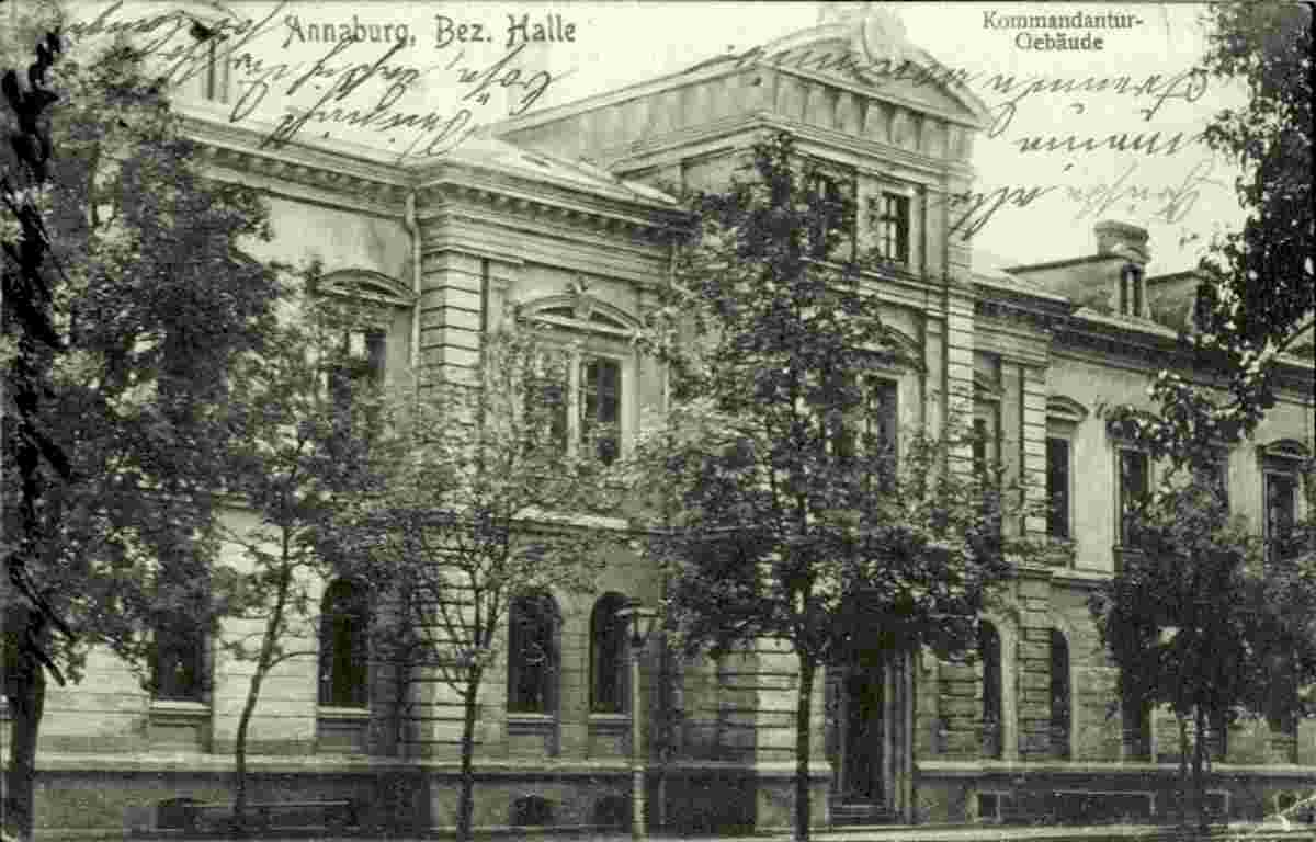 Annaburg. Kommandantur Gebäude, Militär, 1908