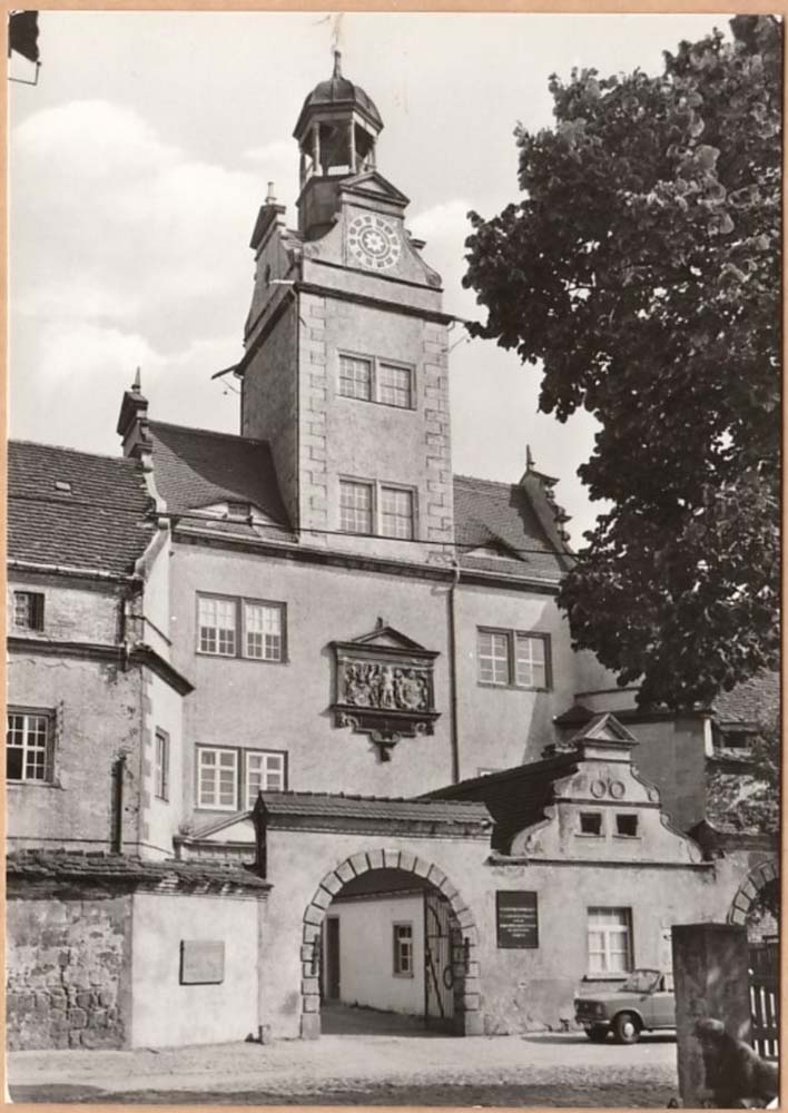 Annaburg. Prettin - Schloss Lichtenburg, Südeingang, 1978