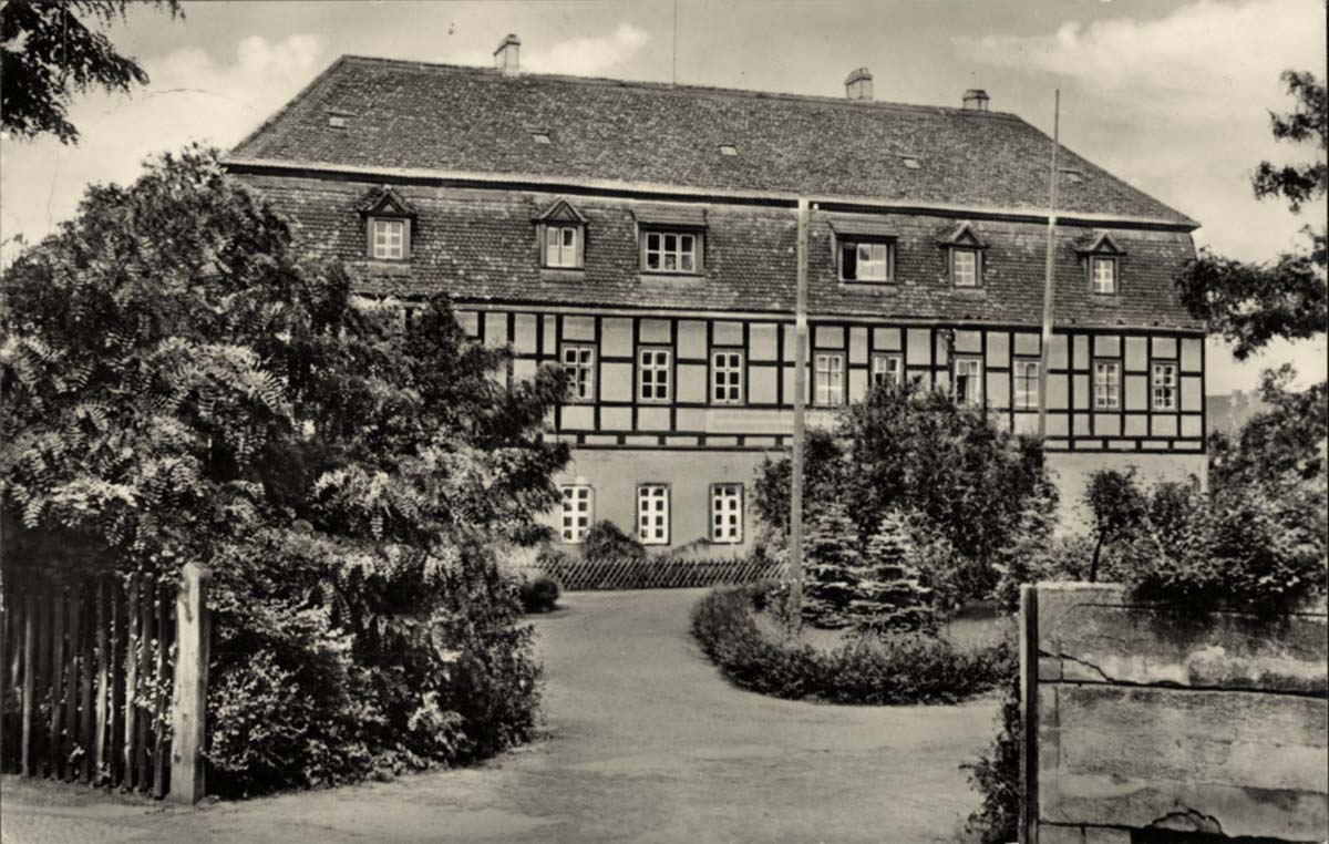 Annaburg. Verwaltungsgebäude des Staatlichen Forstbetriebes, 1965