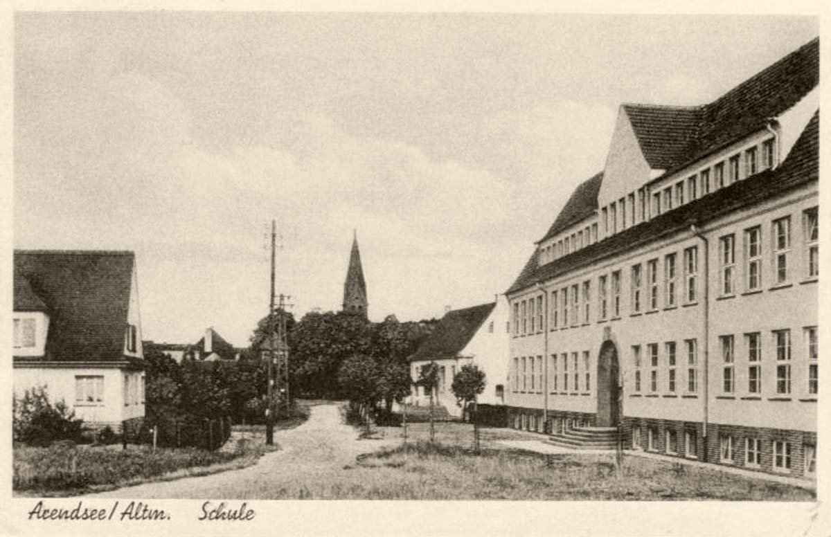 Arendsee. Schule, 1942